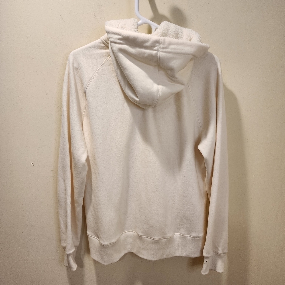 SJB Active Ivory Hooded Cozy Zip-Up Sweatshirt size XL NWT - Picture 10 of 11